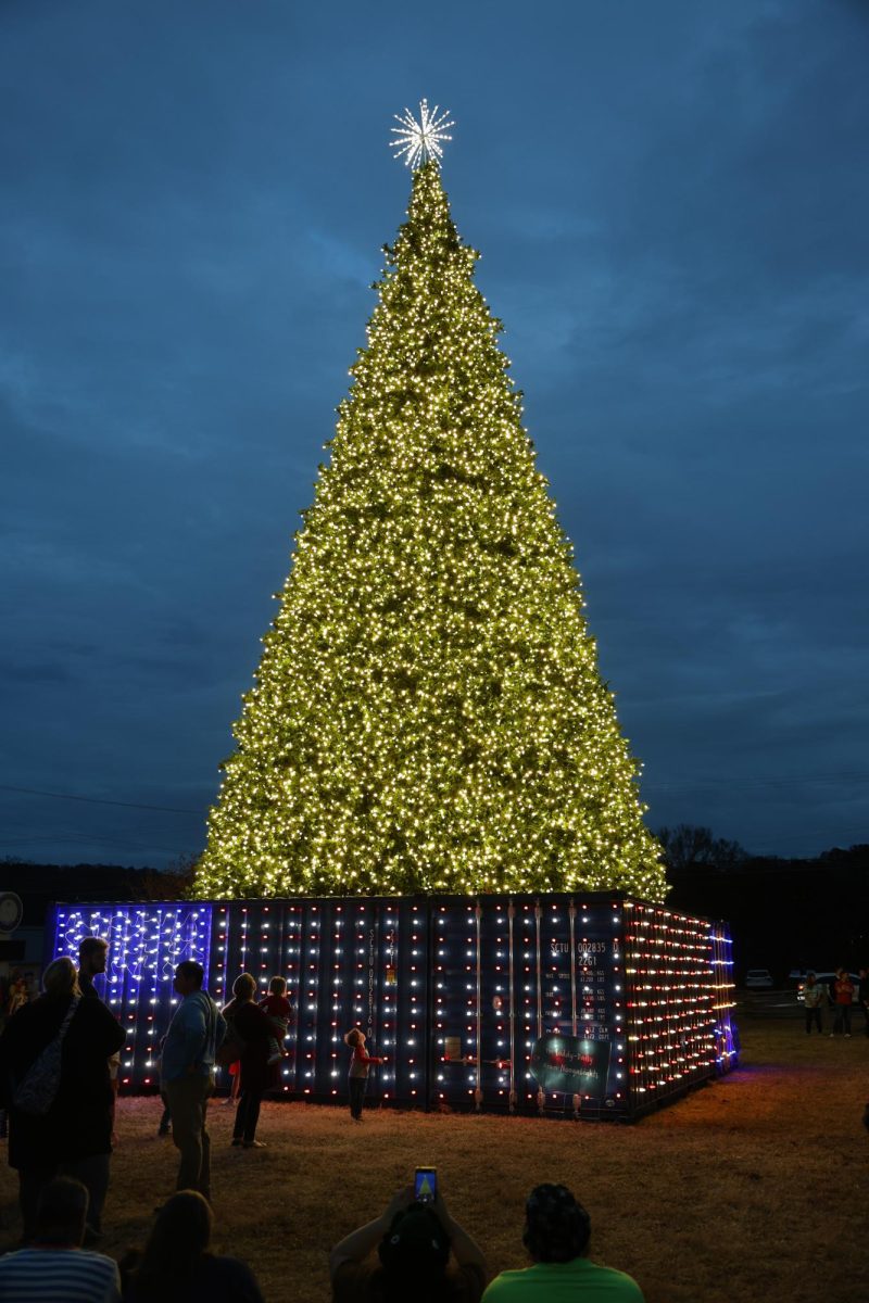 Christmas Tree Lighting Ceremony at Poes Tavern