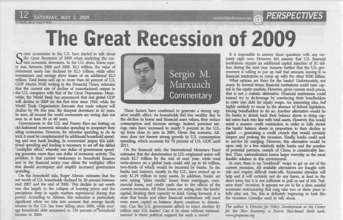 Cannon's Corner: Understanding the 2007-2008 Financial and Housing Crisis, and How Deregulation Culture is to Blame